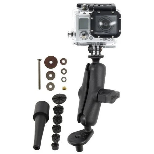 RAM Mount GoPro motorhouder met balhoofdbevestiging - trillingsbestendige actioncam mount (RAM-B-176-GOP1U)