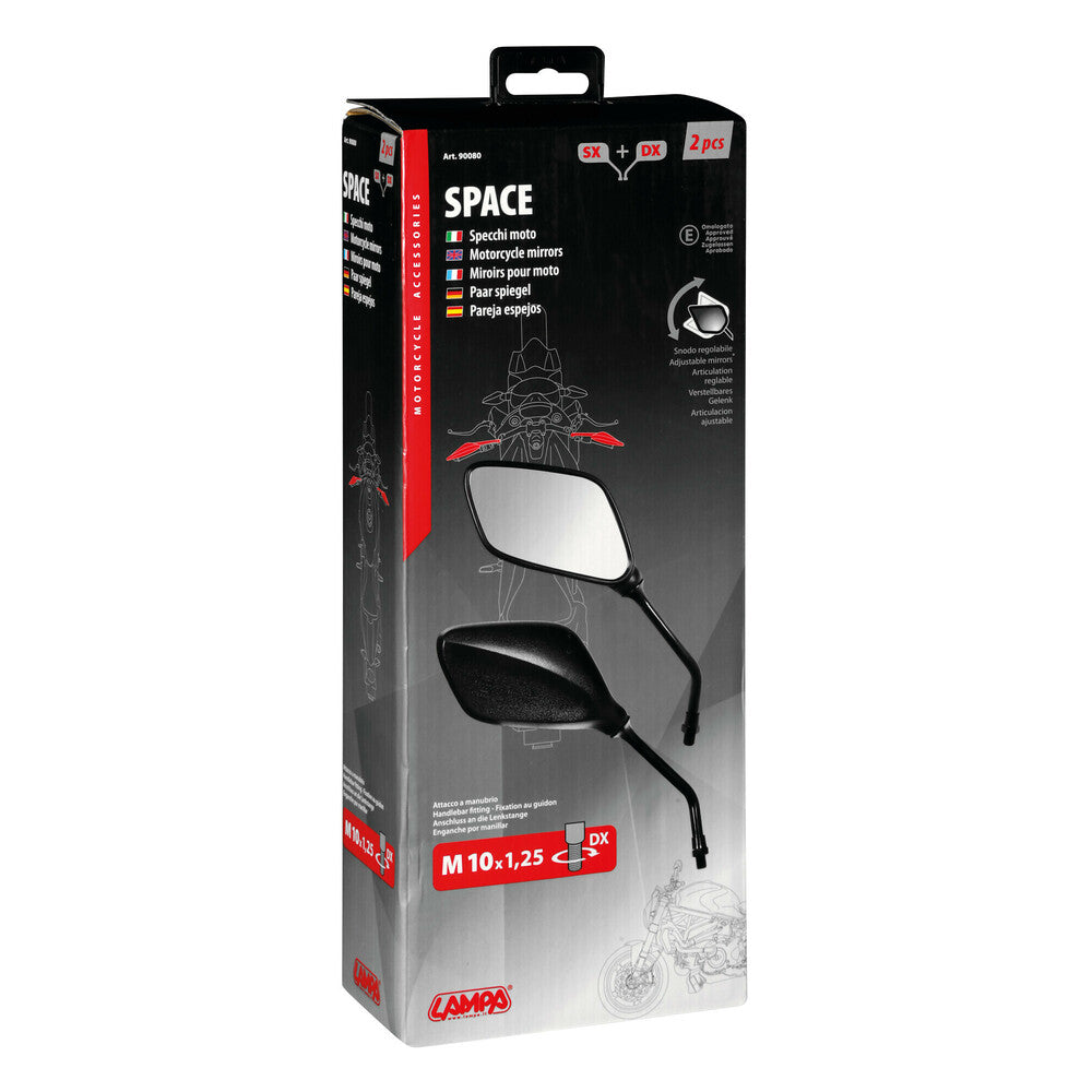 LAMPA SPACE Spiegelsatz M10 x 1,25