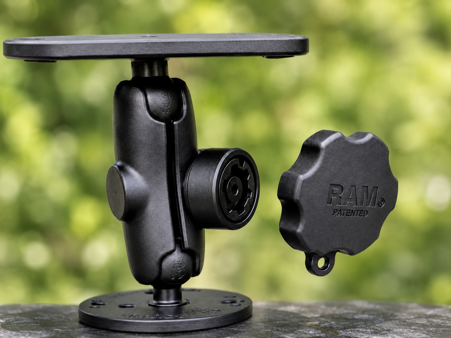 RAM® Pin-Lock™ Security Knob met 6-Pin slot – RAP-S-KNOB3-6U