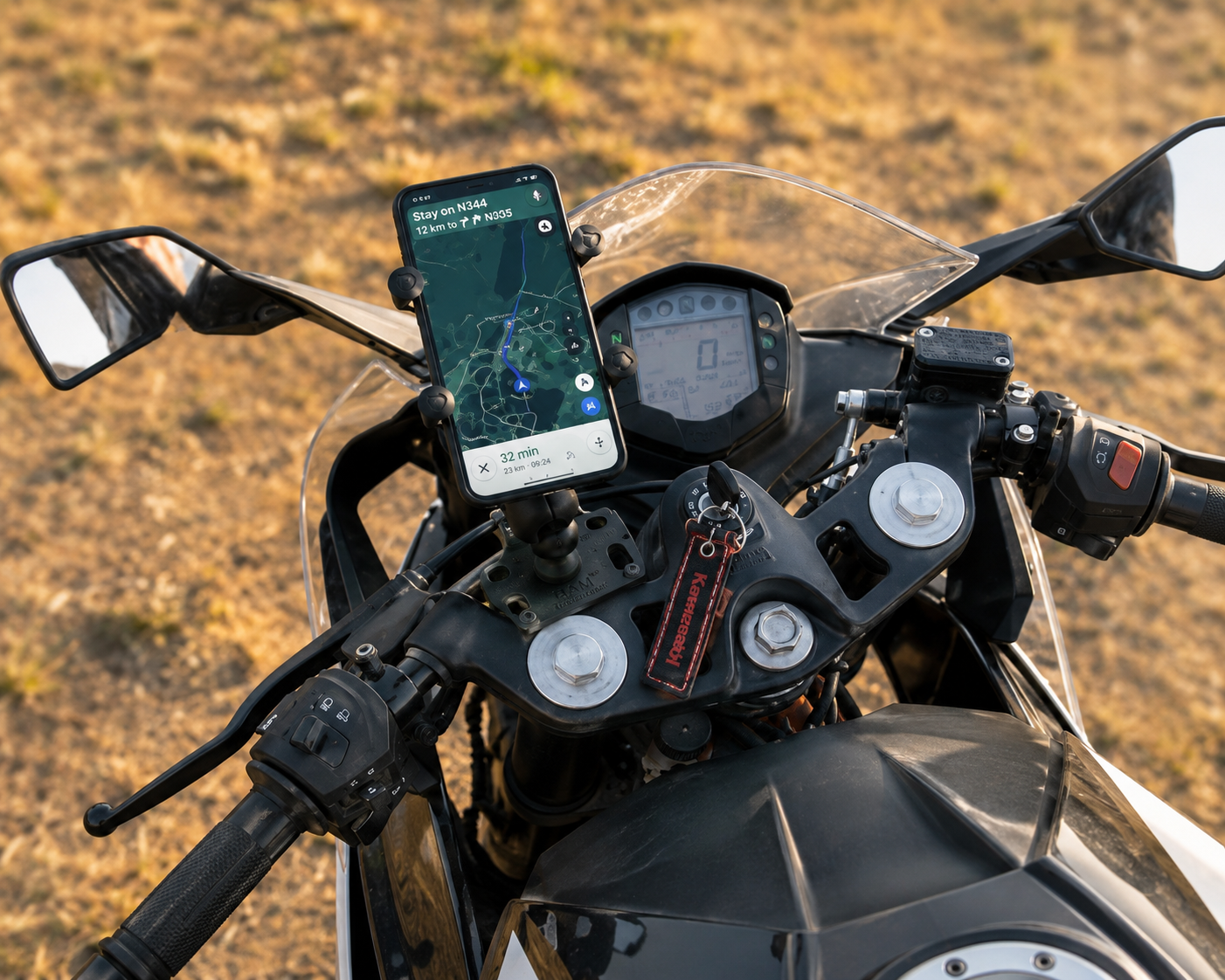 RAM X-Grip UN7 smartphonehouder met B-size bal – RAM-HOL-UN7BU